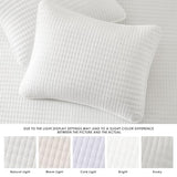 WRENSONGE White King Size Quilt Bedding Sets-3 Pieces Lightweight Bedspreads Summer Coverlet for All Season, Soft King Quilt Bedding Set with 2 Pillow Shams Suitable for Bed, Couch, Quilt Blanket WRENSONGE