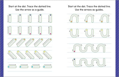 My First Learn-to-Write Workbook: Practice for Kids with Pen Control, Line Tracing, Letters, and More!