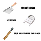 BeeCastle Beekeeping Supplies 22PCS Beekeeping Tools Kit, Bee Keeping Supplies-All Tools Kit Bee Keeping Starter Kit for Beginners and Professional Beekeepers BeeCastle