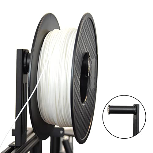 Haoyull 3D Printer Filament Rack Spool Bracket Holder Upgraded with Bearing Rotatable Rack for Ender-3 Ender-3 V2 CR10S Filament Holder Spool, Sheet Metal Haoyull