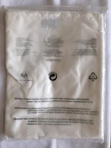 Weavric Unisex Bib Apron with No Pocket, White, 32x28 Inch with Long Ties for Women Men Chef, Kitchen, Crafting, Drawing, Pack of 2 Weavric