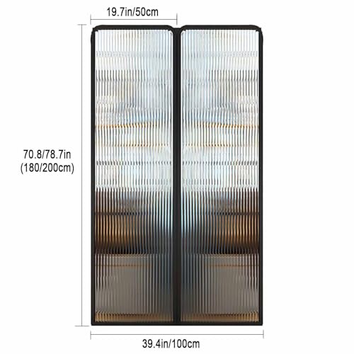Modern Folding Room Divider Screen, Freestanding Privacy Partition for Decorative Space Separation Generic