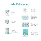 NutriBullet NBY-50100 Baby Complete Food-Making System, 32-Oz, White, Blue, Clear NutriBullet