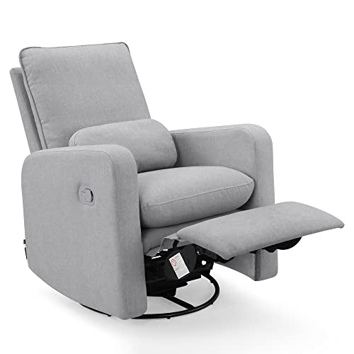 GAP babyGap Cloud Recliner with LiveSmart Evolve - Sustainable Performance Fabric, Grey Delta Children