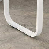 Homsee Home Office Computer Desk Corner Desk with 3 Drawers and 2 Shelves, 55 Inch Large L-Shaped Study Writing Table with Storage Cabinet - Walnut and White Homsee