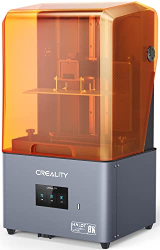 Creality Resin 3D Printer Halot-Mage, 8K Resolution Outperforms 12K Print Detail 10.3" Monochrome LCD UV Photocuring Larger Resin Printer with High-Precision Integral Light Fast Print Dual Z- - WoodArtSupply