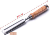 Atoplee Wood Carving Gouge Chrome Vanadium Steel Semi-Circular Carpenter Woodworking Chisel (25mm(1")) ATOPLEE