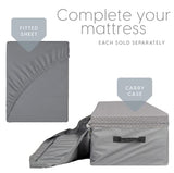 Milliard Premium Memory Foam Folding Mattress, Tri Fold with Waterproof Washable Cover, Space Saver Single Size (75"x25"x4) Milliard