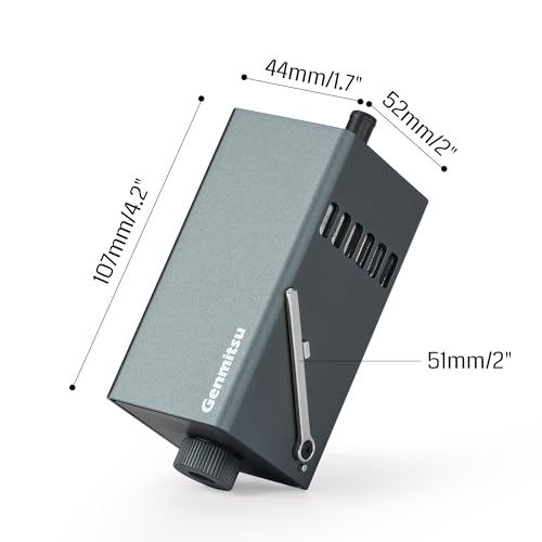 Genmitsu 1064nm Infrared Laser Module for Engraving Metal, Plastic, Acrylic, 0.01mm Accuracy, 1W (1000mW) Laser Head for Kiosk Kortek Laser Engraver Cutter Machine, for Jewelry, Gift Making, Class 1 Genmitsu