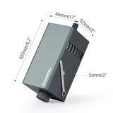 Genmitsu 1064nm Infrared Laser Module for Engraving Metal, Plastic, Acrylic, 0.01mm Accuracy, 1W (1000mW) Laser Head for Kiosk Kortek Laser Engraver Cutter Machine, for Jewelry, Gift Making, Class 1 Genmitsu