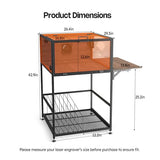 Crafit Laser Engraver Enclosure Cabinet with Exhaust, Laser Engraving Table with Ventilation Fan, Heavy Duty Laser Cutter Protective Cover Tent with Eye Protection, Insulates against Noise Fumes Odors Crafit