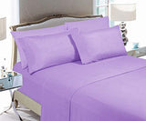Elegant Comfort Luxury Soft Bed Sheets 1500 Premium Hotel Quality Microfiber Softness Wrinkle and Fade Resistant (4-Piece) Bedding Set, Twin/Twin XL, Periwinkle Lavender Elegant Comfort