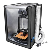 Resin 3D Printer Enclosure with Ventilation Filter, 12V Fan 5000RPM with Speed Control Fume Extraction, Dustproof Tent Constant Temperature Protective Cover for Ender 3 Pro/V2/Ender3 S1/ Neo POLISI3D
