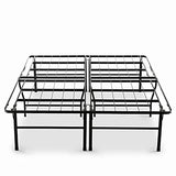 ZINUS Heavy Duty 18 Inch Metal Platform Bed Frame - Sturdy Mattress Foundation with Underbed Storage, King, Black Zinus