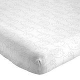 Jay Franco Sheet Set with Fitted, Flat Sheets & Pillow Cover - Ultra-Soft Bedding with Pillowcase for Room Decor, White - Hello Kitty, 4 Piece Full Jay Franco