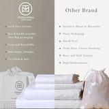 Threadmill - 5 Star Hotel Twin Sheet Set 100% Cotton Sheets, 500 Thread Count, Deep Pocket, Snug Fit, Soft & Crisp Best Bedding Sheets Set 3 Piece Set (Twin, Beige) Threadmill