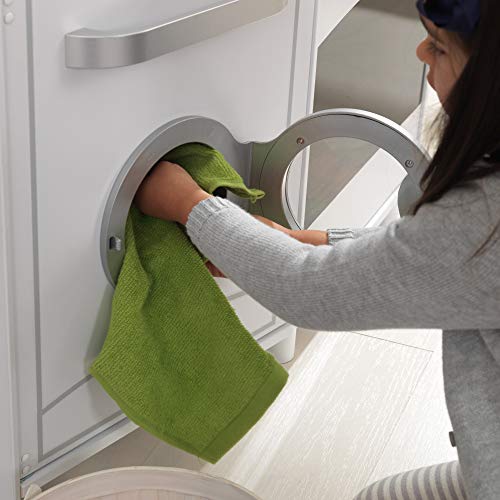 KidKraft Large Wooden Play Kitchen with Lights & Sounds, Icemaker, Play Phone, White, Gift for Ages 3+ KidKraft