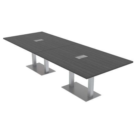 SKUTCHI DESIGNS INC. 10' Rectangular Conference Table with Power and Data |10 Person Modular Table | Harmony Series | Asian Night SKUTCHI DESIGNS INC.