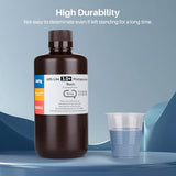 ELEGOO ABS-Like 3.0+ 3D Printer Resin Transparent Red 1000g, High Heat-Resistance 3D Printing Resin, Lower Viscosity and Shrinkage, 405nm LCD UV-Curing for MSLA/LCD/DLP 3D Printer ELEGOO