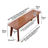 Entry Bench, Wood Bench Indoor, Dining Room Bench, Hallway Bench for Entryway, Wood Bench, Solid Oak Wood Bench, Wood Bench for End of Bed, for Kitchen Bedroom, Indoor and Hallway(Yellow,120 WoodArtSupply