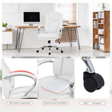 PayLessHere Ergonomic Office Chair Desk Chair Swivel Rolling Computer Chair Adjustable Executive Chair with High Back Cushion Lumbar Support and Armrest for Home and Office PayLessHere