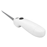 brandev Electric Knife, Cordless Rechargeable Easy Slice Electric Carving Knife, Stainless Steel Blades Fillet Knife Portable Steak Knife for Carving Meats Bread Poultry Turkey Food Cutter brandev