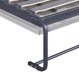 Merax Full Size Murphy Bed with Storage Shelves and Drawers, Full Size Murphy Bed Cabinet, Wood Wall Hidden Beds for Teens or Adults, No Box Spring Needed, Gray Merax