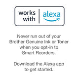 Brother MFC-J1170DW Wireless Color Inkjet All-in-One Printer with Mobile Device Printing, NFC, Cloud Printing & Scanning, Refresh Subscription and Amazon Dash Replenishment Ready Brother