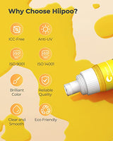 Hiipoo 440ML Sublimation Ink Refilled Bottles Compatible for ET2400 ET2720 ET2760 ET2750 ET4800 ET-2800 ET-2803 ET-2850 Inkjet Printers Heat Press Transfer on Mugs T-Shirts, 1BK/1C/1Y/1M Hiipoo