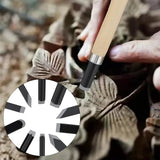 OriGlam 10pcs Professional Wood Carving Chisel Set, Carbon Steel Wood Carving Tools, Woodworking Chisels Wood Chisel Kits, Power Grip Carving Tools Great for Carving Woodworking Beginners & Kids OriGlam