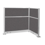 Versare Pre-Configured Hush Panel Electric Cubicle | Workstation Divider Walls | Cubicle Privacy Panels | Office Partition Walls VERSARE