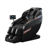 AI Smart Massage Chair, Zero Gravity, Full Body Airbag System, LED Touch Screen, Bluetooth Speakers, 3-Year Service, Black Generic