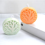 Cestony 3D Tree of Life Silicone Molds for Making Candle Resin Pillar Aromatherapy Gypsum Wax Soap Flower Specimen Clay Craft Cestony