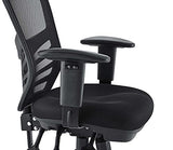 Modway EEI-757-BLK Articulate Ergonomic Mesh Office Chair in Black Modway