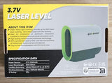 ENVENTOR Green Laser Level, 164FT USB Rechargeable Li-ion Battery 360° Self Leveling Laser Level for Wall Picture Hanging, Waterproof Cross Line Laser Tool Outdoor with Pulse Mode, Magnetic Base Enventor