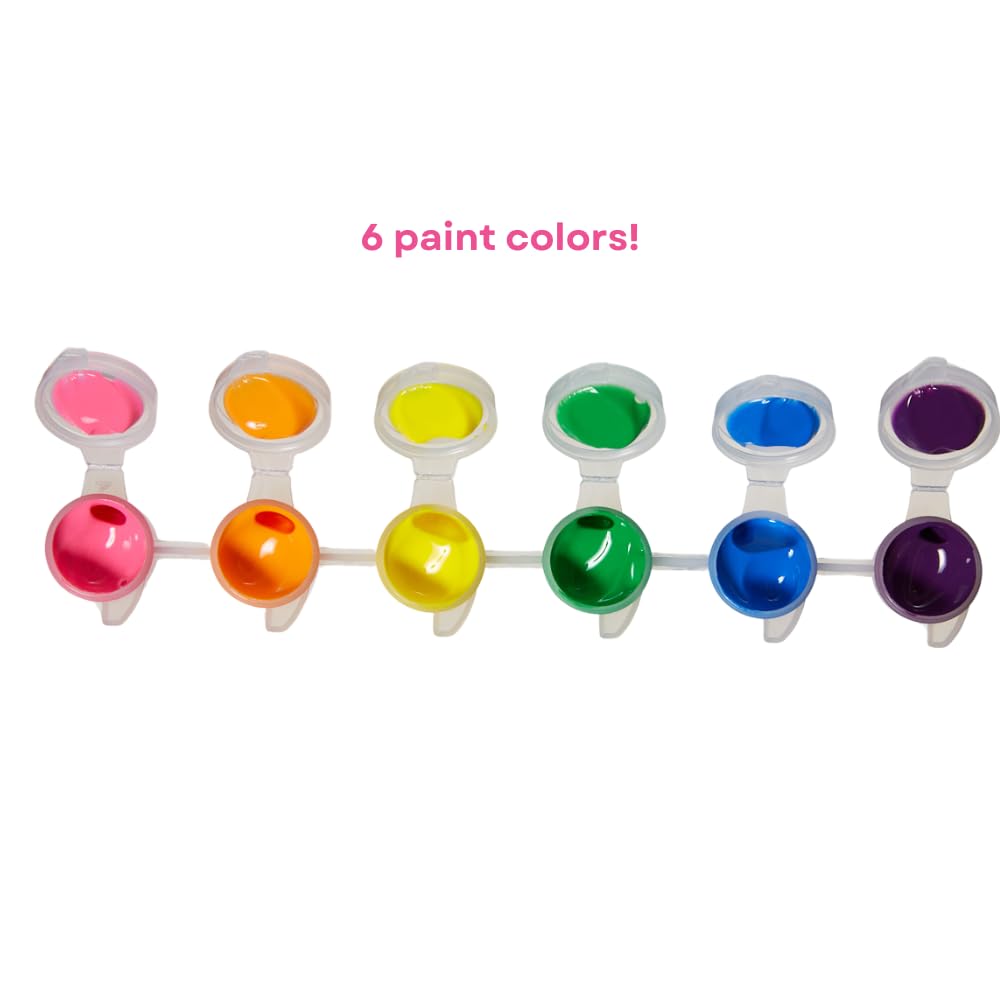 Innovative Designs Create N’ Style DIY Paint Your Own Figurines Arts and Crafts Set for Girls, Unicorn and Rainbow Figures Innovative Designs