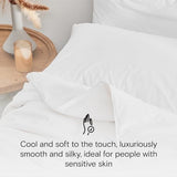DOZ All Season Cooling Comforter, 100% Viscose Derived from Bamboo, Breathable, Lightweight, Soft, Down Alternative Duvet Insert, 8 Loops, 106"x90" (King/Cal King) DOZ by SIJO