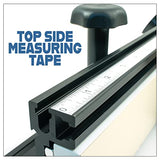 Peachtree Woodworking 32 inch Deluxe Router Table Fence with Featherboard •1/4 inch Aluminum Shims •Aluminum Extruded L Fence with Shim Offset Peachtree Woodworking