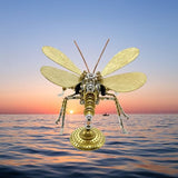 3D Metal Puzzle, Steampunk Butterfly Insect Bug Mechanical Model, Making Kit DIY Projects Metal Building Adult Hobby Kits for Men for Birthday(Butterfly-HD5)