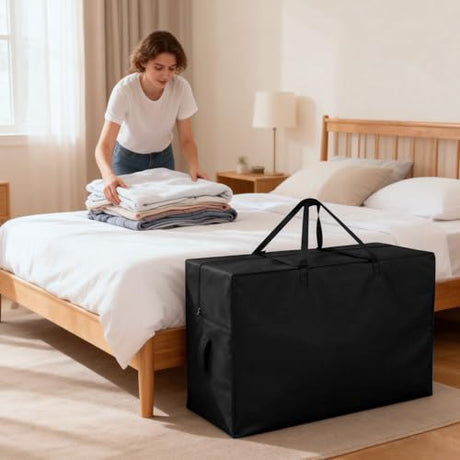 Jungda Folding Mattress Storage Bag, Carry Case for Trifold Mattress, Fit 3 Inch Tri Foldable Twin/Twin xl Mattress (Mattress NOT Included) - 39"L x 10"W x 26"H Jungda