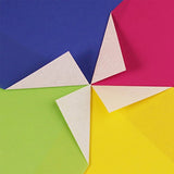 Opret Origami Paper Large, 100 Sheets 20x20cm / 8 inch Large Origami Paper 50 Vivid Colors Single Sided for Arts and Crafts Projects Opret