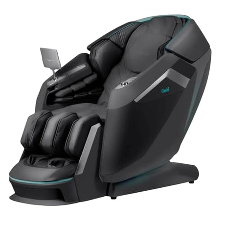 Osaki Apex Duo Massage Chair, 5D+4D SL-Track, AI Health Detection, 46 Auto Programs, Zero Gravity, Black Osaki