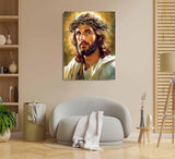 Jesus Paint by Numbers Kit for Adults, 16"x20" Canvas Painting Kit for Beginners, Modern Aesthetic DIY Paint by Number on Canvas for Home Wall Decor 369 WoodArtSupply