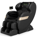 Real Relax Massage Chair Full Body of Dual Core S Track,Zero Gravity Realiner with App Control,Bluetooth,Foot Roller,Home or Office Use,Black and Gold Real Relax