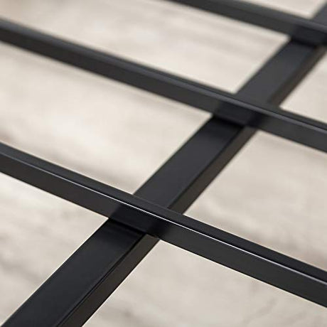 ZINUS Quick Lock Bunkie Board, Box Spring & Bed Slat Replacement, Metal Frame with Steel Slats, Easy Assembly, Queen Zinus