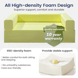 GEARIVY Folding Sofa Bed Convertable Corduroy Couch King Size Floor Sleeper 4-in-1 DIY Combination Modular Sofa Fold Out Futon Lounge Comfy Foldable Lazy cama for Living Room GEARIVY