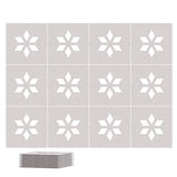 Felt Fiber Surface High Density Polyester Fiber Board 11"x11" Hanging Room Divider Panel Cut Room Partition Home Decoratio (12 Pcs) (Oatmeal) OSHIYINN
