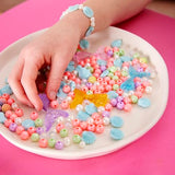 Creativity for Kids Mermaid Bead Jewelry Jar: Create 40+ Friendship Bracelets for Girls, DIY Girls Beads Jewelry Making Kit, Mermaid Gifts, Kids Craft for Ages 6-8+ Creativity for Kids