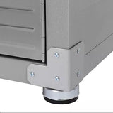 Heavy-Duty Commercial UltraHD Storage Cabinet (Granite Gray, 60" W x 24" D x 72" H) Generic