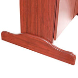 Outlaw Electronic Dartboard and 81-in Free-Standing Cabinet - Cherry Finish Hathaway